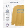 image:imageJanSport NCAA Officially Licensed Rival Crew Sweatshirt Long Sleeve Graphic Pullover for Men Women CottonPolyester BlendGeorgia Tech Yellow Jackets