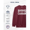image:imageJanSport NCAA Officially Licensed Rival Crew Sweatshirt Long Sleeve Graphic Pullover for Men Women CottonPolyester BlendHarvard Crimson