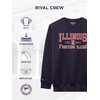 image:imageJanSport NCAA Officially Licensed Rival Crew Sweatshirt Long Sleeve Graphic Pullover for Men Women CottonPolyester BlendIllinois Illini