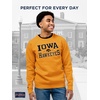image:imageJanSport NCAA Officially Licensed Rival Crew Sweatshirt Long Sleeve Graphic Pullover for Men Women CottonPolyester BlendIowa Hawkeyes