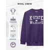 image:imageJanSport NCAA Officially Licensed Rival Crew Sweatshirt Long Sleeve Graphic Pullover for Men Women CottonPolyester BlendKansas State Wildcats