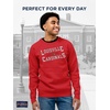 image:imageJanSport NCAA Officially Licensed Rival Crew Sweatshirt Long Sleeve Graphic Pullover for Men Women CottonPolyester BlendLouisville Cardinals