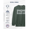 image:imageJanSport NCAA Officially Licensed Rival Crew Sweatshirt Long Sleeve Graphic Pullover for Men Women CottonPolyester BlendMichigan State Spartans