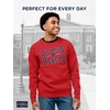 image:imageJanSport NCAA Officially Licensed Rival Crew Sweatshirt Long Sleeve Graphic Pullover for Men Women CottonPolyester BlendMississippi Old Miss Rebels