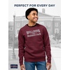 image:imageJanSport NCAA Officially Licensed Rival Crew Sweatshirt Long Sleeve Graphic Pullover for Men Women CottonPolyester BlendMississippi State Bulldogs