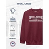 image:imageJanSport NCAA Officially Licensed Rival Crew Sweatshirt Long Sleeve Graphic Pullover for Men Women CottonPolyester BlendMississippi State Bulldogs