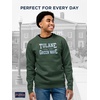 image:imageJanSport NCAA Officially Licensed Rival Crew Sweatshirt Long Sleeve Graphic Pullover for Men Women CottonPolyester BlendTulane Green Wave