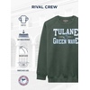 image:imageJanSport NCAA Officially Licensed Rival Crew Sweatshirt Long Sleeve Graphic Pullover for Men Women CottonPolyester BlendTulane Green Wave