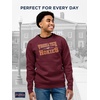 image:imageJanSport NCAA Officially Licensed Rival Crew Sweatshirt Long Sleeve Graphic Pullover for Men Women CottonPolyester BlendVirginia Tech Hokies