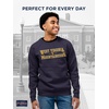 image:imageJanSport NCAA Officially Licensed Rival Crew Sweatshirt Long Sleeve Graphic Pullover for Men Women CottonPolyester BlendWest Virginia Mountaineers