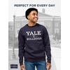 image:imageJanSport NCAA Officially Licensed Rival Crew Sweatshirt Long Sleeve Graphic Pullover for Men Women CottonPolyester BlendYale Bulldogs