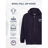 image:imageJanSport NCAA Officially Licensed Rival Full Zip Hoodie Long Sleeve Unisex Sweatshirt DoubleLayered Fleece HoodConnecticut Huskies