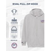 image:imageJanSport NCAA Officially Licensed Rival Full Zip Hoodie Long Sleeve Unisex Sweatshirt DoubleLayered Fleece HoodLSU Tigers