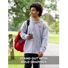 image:imageJanSport NCAA Officially Licensed Rival Full Zip Hoodie Long Sleeve Unisex Sweatshirt DoubleLayered Fleece HoodPurdue Boilermakers