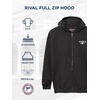 image:imageJanSport NCAA Officially Licensed Rival Full Zip Hoodie Long Sleeve Unisex Sweatshirt DoubleLayered Fleece HoodWashington Huskies