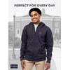 image:imageJanSport NCAA Officially Licensed Rival Full Zip Hoodie Long Sleeve Unisex Sweatshirt DoubleLayered Fleece HoodWest Virginia Mountaineers