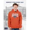 image:imageJanSport NCAA Officially Licensed Rival Hoodie Long Sleeve Unisex Sweatshirt CottonPolyester Blend DoubleLayered HoodAuburn Tigers