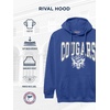 image:imageJanSport NCAA Officially Licensed Rival Hoodie Long Sleeve Unisex Sweatshirt CottonPolyester Blend DoubleLayered HoodByu Cougars