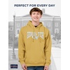 image:imageJanSport NCAA Officially Licensed Rival Hoodie Long Sleeve Unisex Sweatshirt CottonPolyester Blend DoubleLayered HoodGeorgia Tech Yellow Jackets