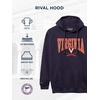 image:imageJanSport NCAA Officially Licensed Rival Hoodie Long Sleeve Unisex Sweatshirt CottonPolyester Blend DoubleLayered HoodIllinois Illini