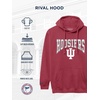 image:imageJanSport NCAA Officially Licensed Rival Hoodie Long Sleeve Unisex Sweatshirt CottonPolyester Blend DoubleLayered HoodIndiana Hoosiers
