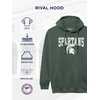 image:imageJanSport NCAA Officially Licensed Rival Hoodie Long Sleeve Unisex Sweatshirt CottonPolyester Blend DoubleLayered HoodMichigan State Spartans