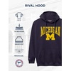 image:imageJanSport NCAA Officially Licensed Rival Hoodie Long Sleeve Unisex Sweatshirt CottonPolyester Blend DoubleLayered HoodMichigan Wolverines