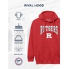 image:imageJanSport NCAA Officially Licensed Rival Hoodie Long Sleeve Unisex Sweatshirt CottonPolyester Blend DoubleLayered HoodRutgers Scarlet Knights
