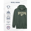image:imageJanSport NCAA Officially Licensed Rival Hoodie Long Sleeve Unisex Sweatshirt CottonPolyester Blend DoubleLayered HoodSouth Florida Bulls