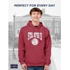 image:imageJanSport NCAA Officially Licensed Rival Hoodie Long Sleeve Unisex Sweatshirt CottonPolyester Blend DoubleLayered HoodStanford Cardinal