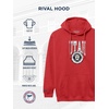 image:imageJanSport NCAA Officially Licensed Rival Hoodie Long Sleeve Unisex Sweatshirt CottonPolyester Blend DoubleLayered HoodUtah Utes