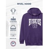 image:imageJanSport NCAA Officially Licensed Rival Hoodie Long Sleeve Unisex Sweatshirt CottonPolyester Blend DoubleLayered HoodWashington Huskies