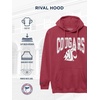 image:imageJanSport NCAA Officially Licensed Rival Hoodie Long Sleeve Unisex Sweatshirt CottonPolyester Blend DoubleLayered HoodWashington State Cougars