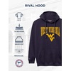 image:imageJanSport NCAA Officially Licensed Rival Hoodie Long Sleeve Unisex Sweatshirt CottonPolyester Blend DoubleLayered HoodWest Virginia Mountaineers