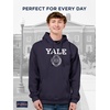 image:imageJanSport NCAA Officially Licensed Rival Hoodie Long Sleeve Unisex Sweatshirt CottonPolyester Blend DoubleLayered HoodYale Bulldogs