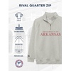 image:imageJanSport NCAA Officially Licensed Rival Quarter Zip Sweatshirt Long Sleeve Unisex CottonPolyester Blend StandUp CollarArkansas Razorbacks