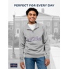 image:imageJanSport NCAA Officially Licensed Rival Quarter Zip Sweatshirt Long Sleeve Unisex CottonPolyester Blend StandUp CollarClemson Tigers