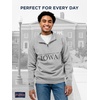 image:imageJanSport NCAA Officially Licensed Rival Quarter Zip Sweatshirt Long Sleeve Unisex CottonPolyester Blend StandUp CollarIowa Hawkeyes