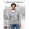 image:imageJanSport NCAA Officially Licensed Rival Quarter Zip Sweatshirt Long Sleeve Unisex CottonPolyester Blend StandUp CollarMichigan State Spartans