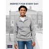 image:imageJanSport NCAA Officially Licensed Rival Quarter Zip Sweatshirt Long Sleeve Unisex CottonPolyester Blend StandUp CollarPenn State Nittany Lions