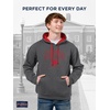 image:imageJanSport NCAA unisexadult Rival Colorblock HoodTeam Color