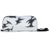 image:imageJanSport Perfect Pouch  Accordion Opening Single Compartment with 3 Dividers Small Internal PocketCyber Silver White