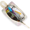 image:imageJanSport Perfect Pouch  Accordion Opening Single Compartment with 3 Dividers Small Internal PocketFaded Tapestry