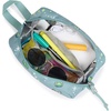 image:imageJanSport Perfect Pouch  Accordion Opening Single Compartment with 3 Dividers Small Internal PocketLeapin Lillies