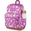 image:imageJanSport Right Pack Backpack  Durable Daypack with Padded 15 Laptop Sleeve Spacious Main Compartment amp Integrated Water Bottle Pocket  Moon FlowerBlossom Bae Pink