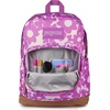 image:imageJanSport Right Pack Backpack  Durable Daypack with Padded 15 Laptop Sleeve Spacious Main Compartment amp Integrated Water Bottle Pocket  Moon FlowerBlossom Bae Pink
