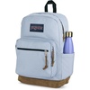 image:imageJanSport Right Pack Backpack  Durable Daypack with Padded 15 Laptop Sleeve Spacious Main Compartment amp Integrated Water Bottle Pocket  Moon FlowerBlue Dusk