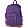image:imageJanSport Right Pack Backpack  Durable Daypack with Padded 15 Laptop Sleeve Spacious Main Compartment amp Integrated Water Bottle Pocket  Moon FlowerGrape Jelly