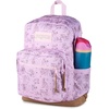 image:imageJanSport Right Pack Backpack  Durable Daypack with Padded 15 Laptop Sleeve Spacious Main Compartment amp Integrated Water Bottle Pocket  Moon FlowerHoroscope Horizons Pink IceMahogany Haze