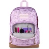 image:imageJanSport Right Pack Backpack  Durable Daypack with Padded 15 Laptop Sleeve Spacious Main Compartment amp Integrated Water Bottle Pocket  Moon FlowerHoroscope Horizons Pink IceMahogany Haze